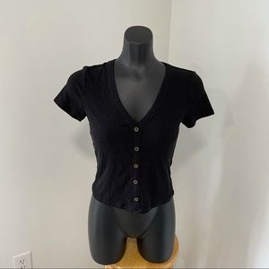 Black button tee (3 for $15)